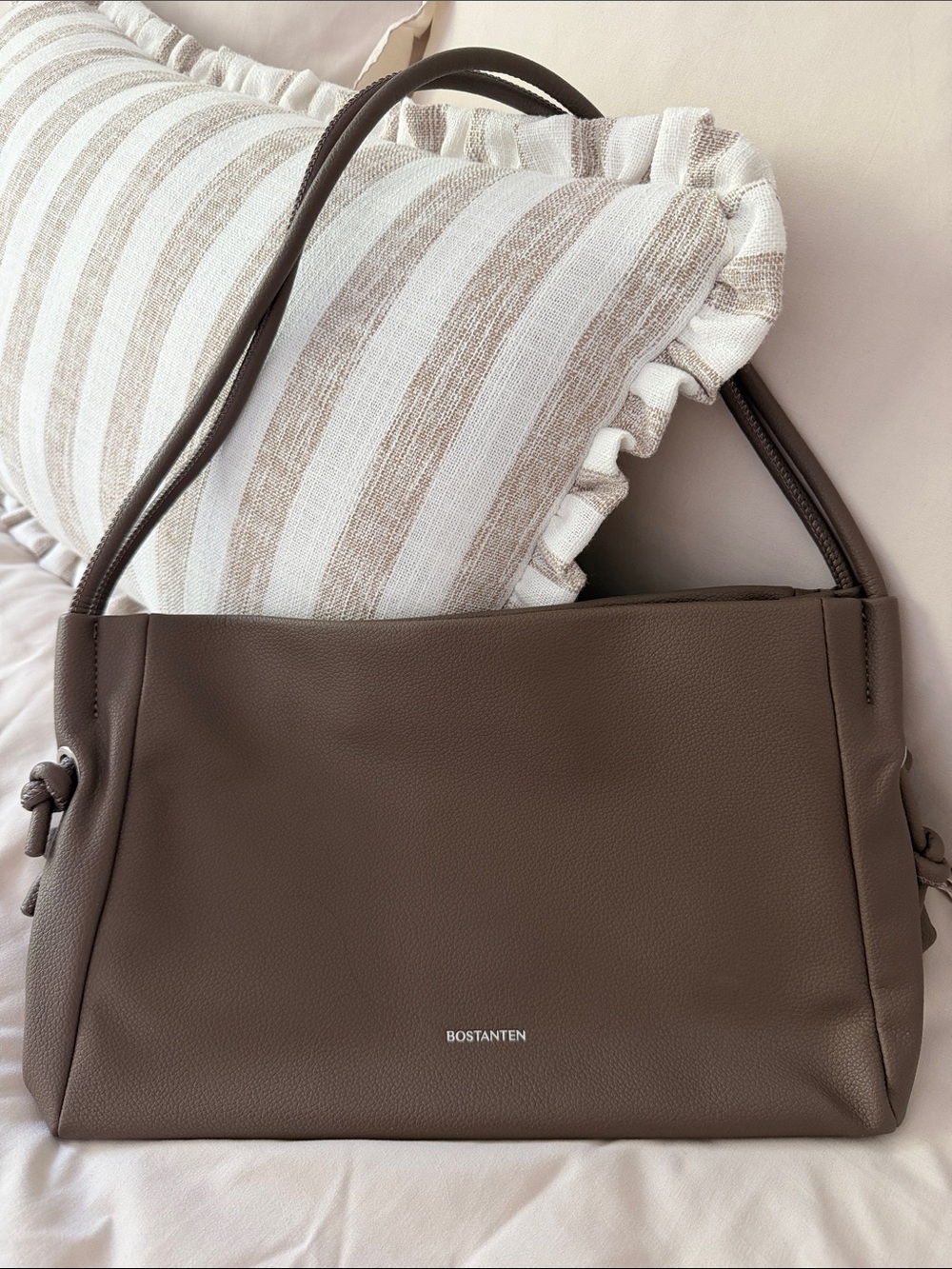 Taupe Shoulder Bag